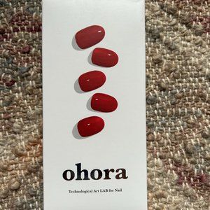 Ohora semi-cured gel nail strips--N addict--full set, NWT